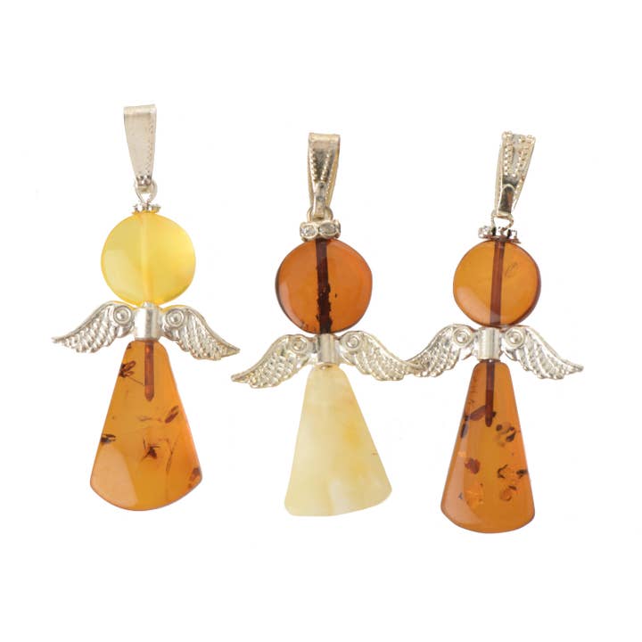 Pendente Ambra Angelo per la vendita all'ingrosso da parte di The Natural Amber