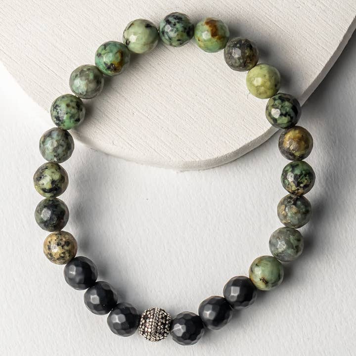 Men's Jasper Regular Bracelet for wholesale by Be the Light Malas