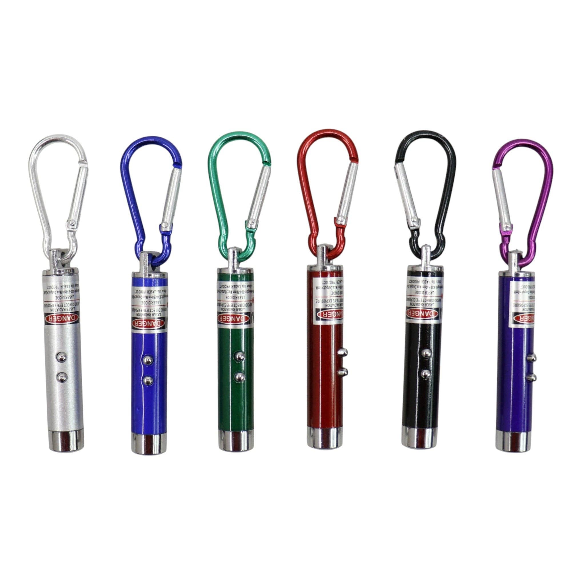 ASSORTED Mini Led Flashlights Laser Key Chain KC5909-2 (12PC) for wholesale on Faire1