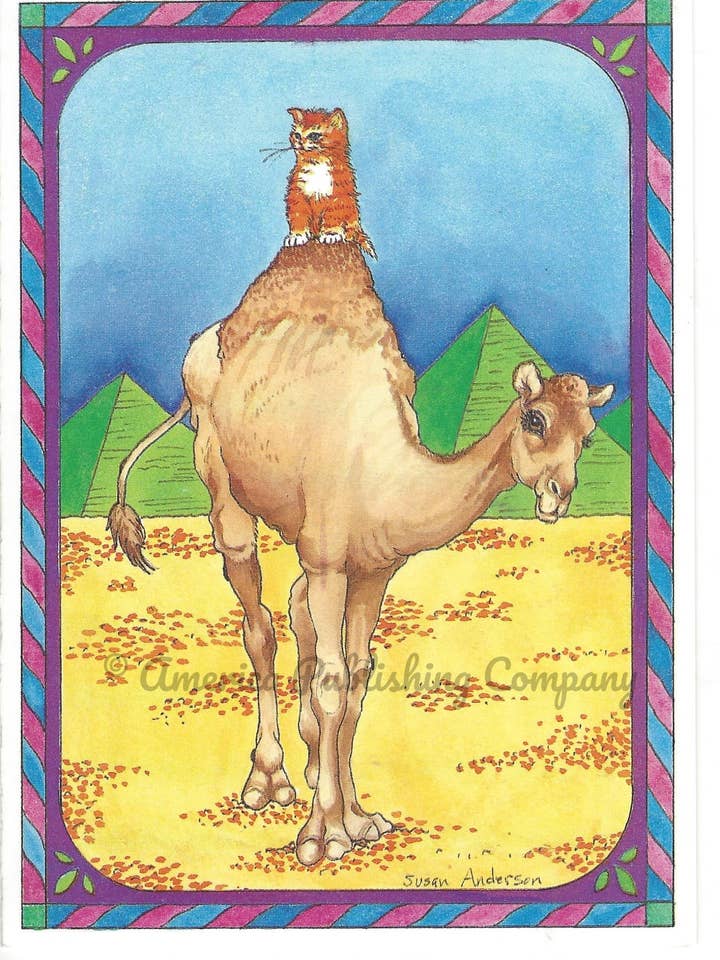 FeLines Födelsedag - Katt På Kamel för wholesale av FeLines