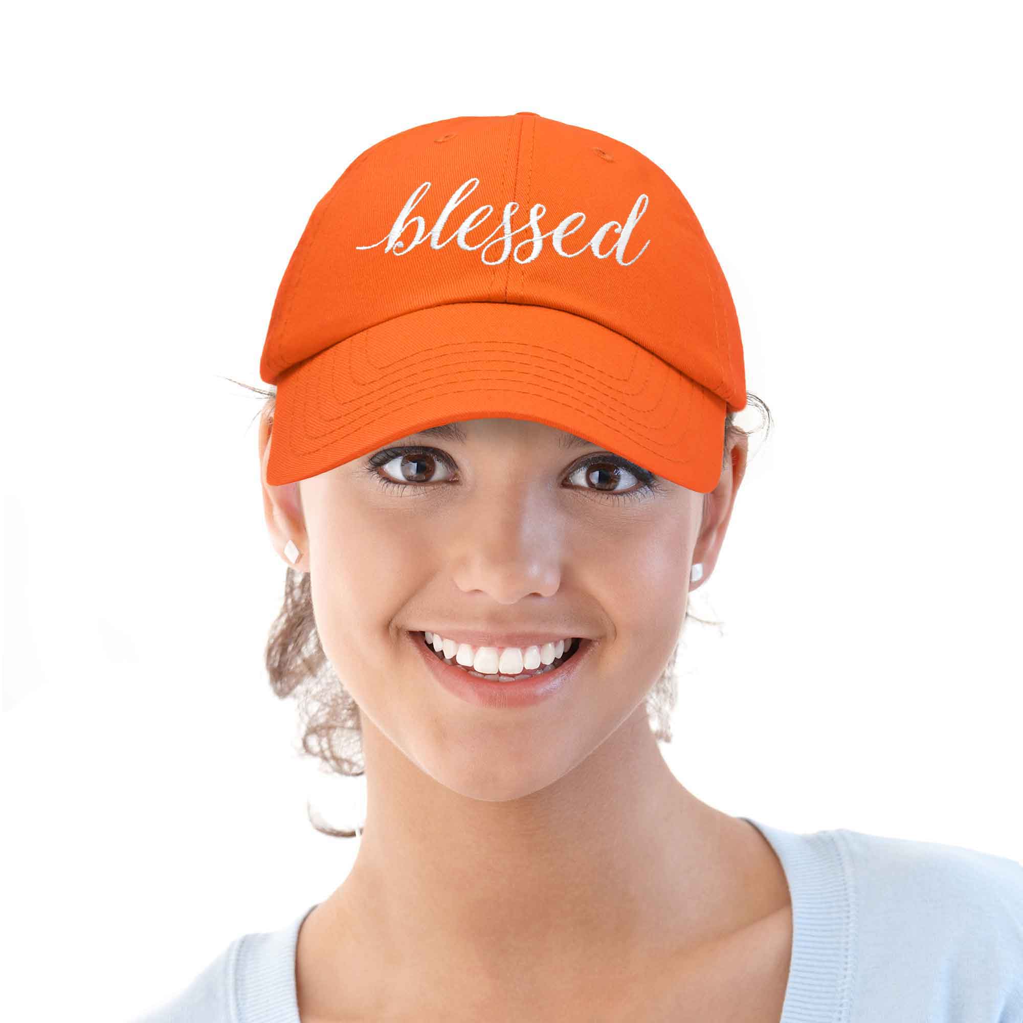 Dalix - Wholesale Baseball Cap - Women's - DALIX Blessed Women's Baseball Cap Soft Cotton Dad Hat75
