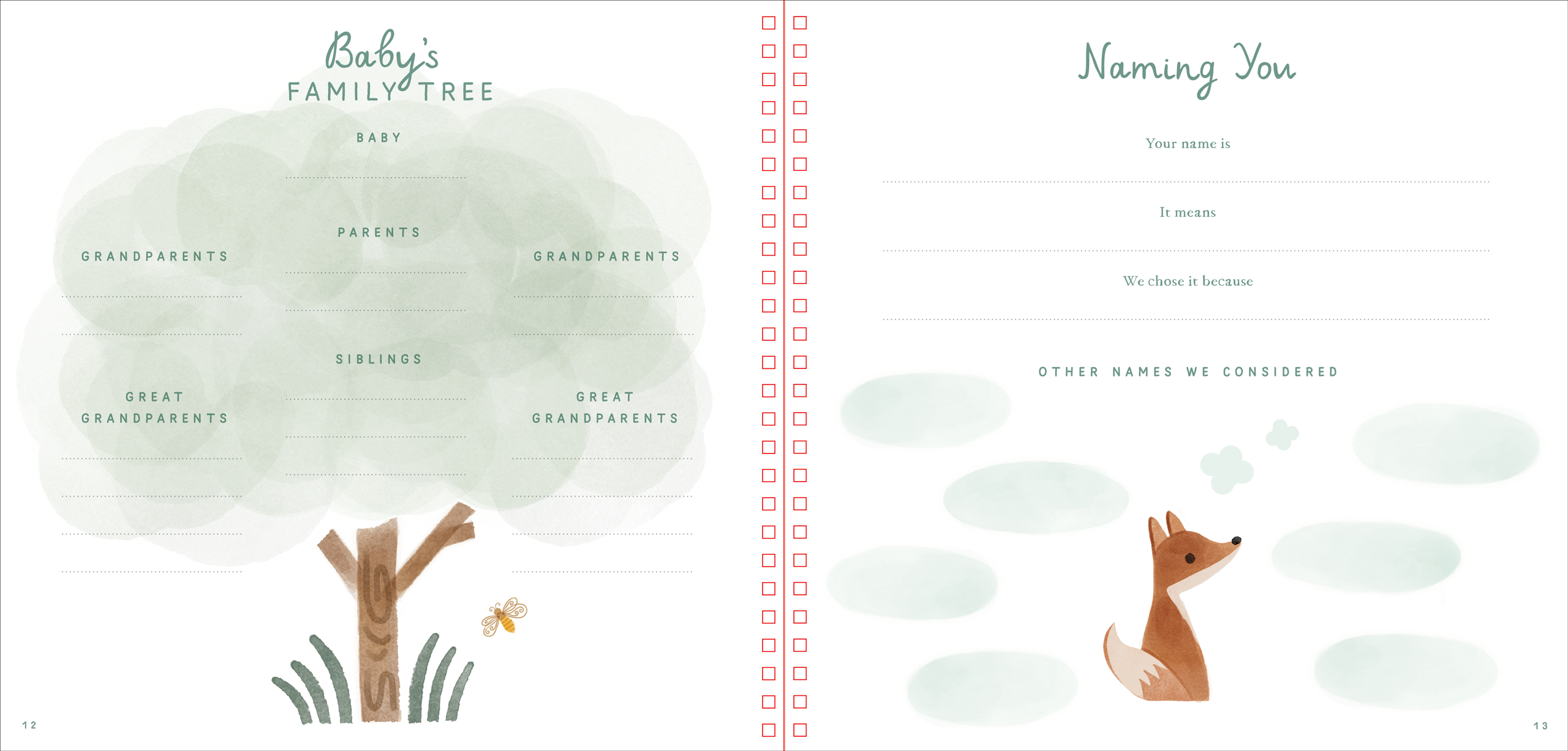 Peter Pauper Press - Wholesale Memory Book - Kids & Baby - Baby's First Years: A Modern Memory Book with Keepsake Box4