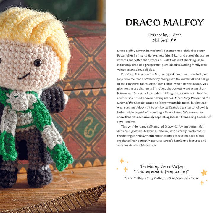 Insight Editions - #1 Pop Culture Publisher - Wholesale Crafts, Hobbies & DIY Book - Harry Potter: The Official Book of Crochet Amigurumi (SALE!)3