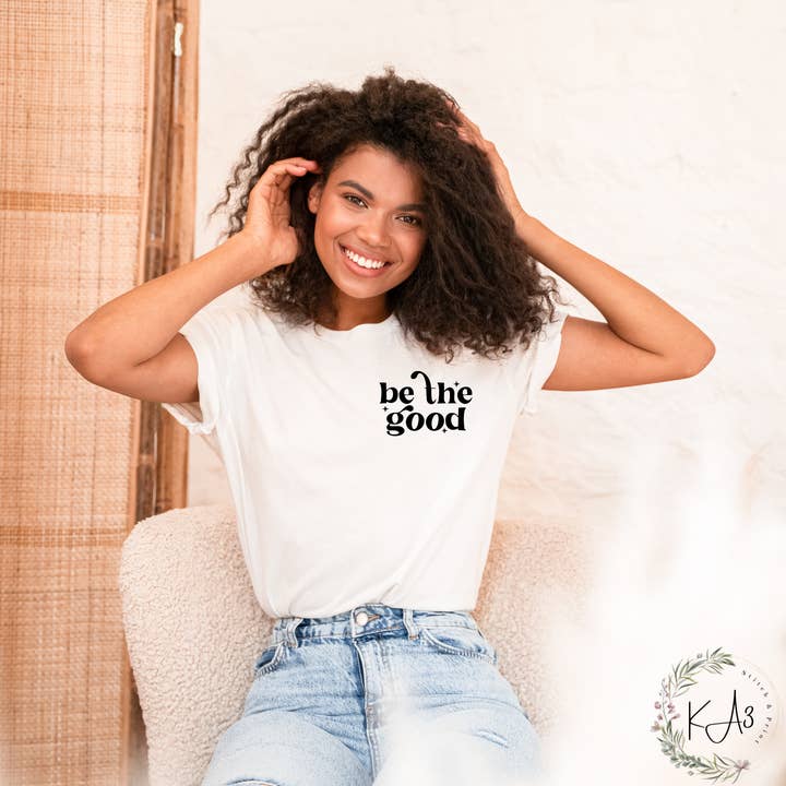 KA3 Stitch & Print - Wholesale Screen Printed T-Shirt - Women's - Be the good1