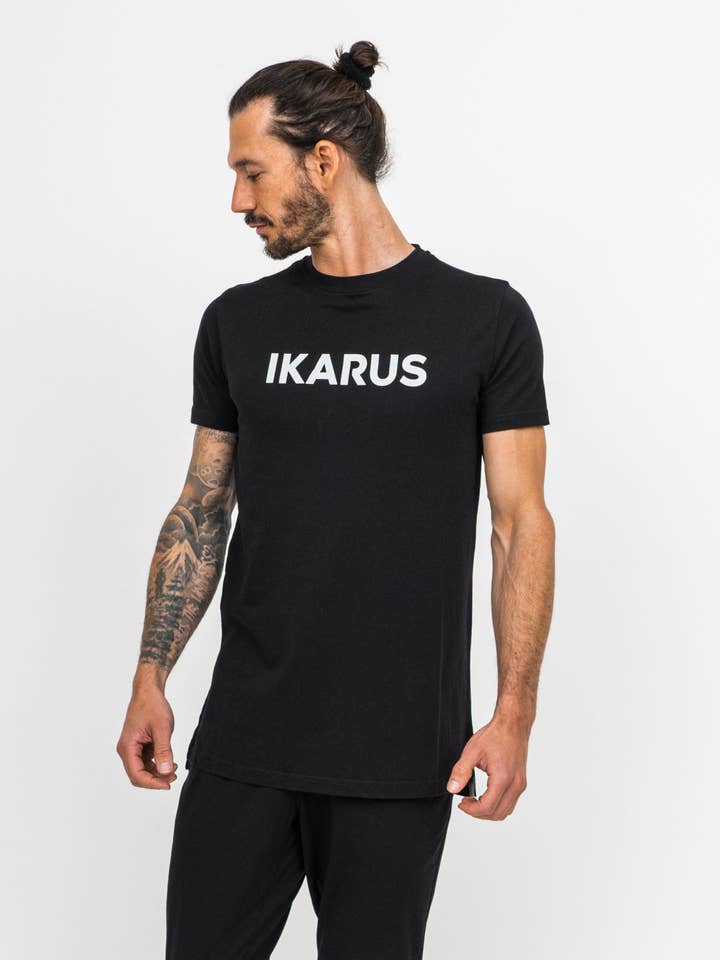 Camiseta de yoga | Prometheus Signature | Blanca o Negra para venta al por mayor de IKARUS | Yoga