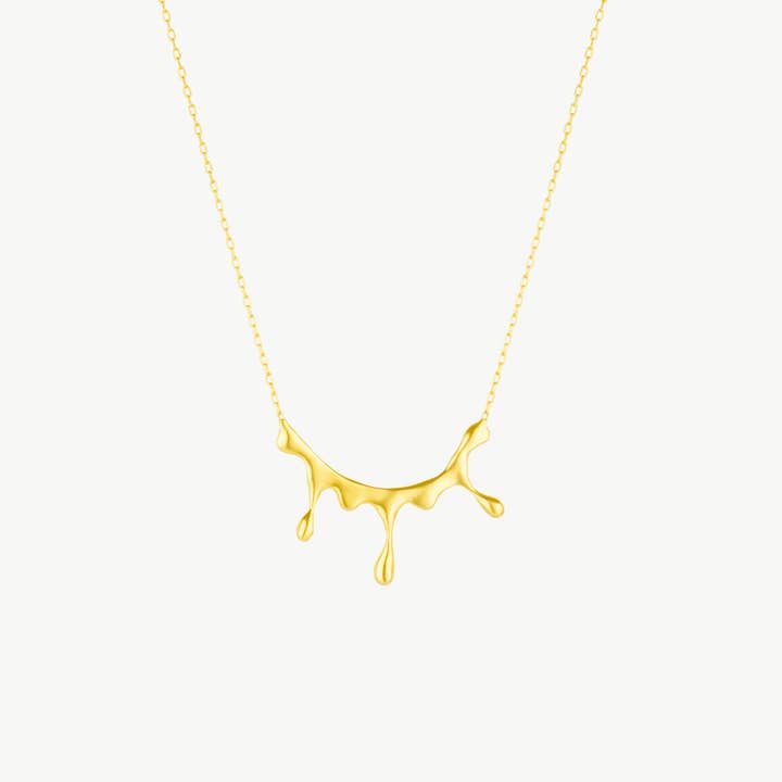 Collar de Oro Goteante Fundido para venta al por mayor de Mejoma