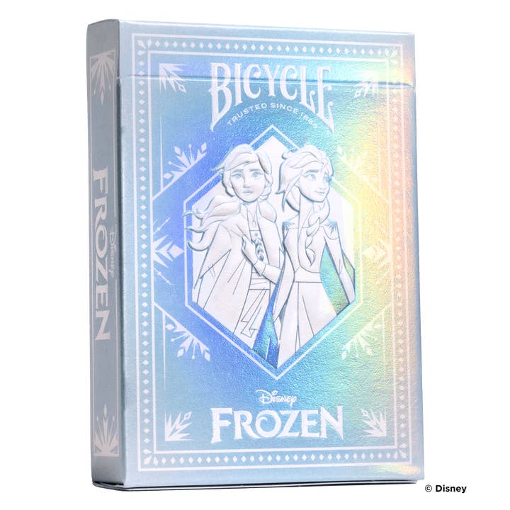 Bicycle Disney Frozen Blue Playing Cards for wholesale by Cartamundi UK