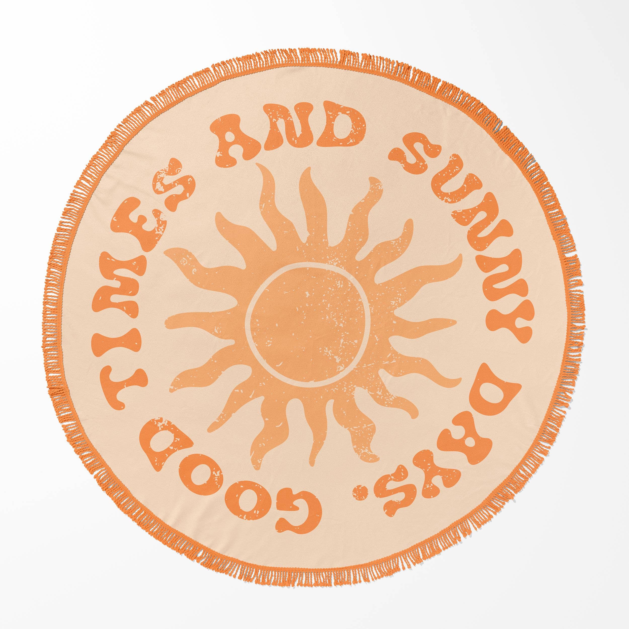 DM Merchandising – Toalha de praia por atacado – Toalhas de Praia Redondas 60" Juice Box em Stock Aberto11