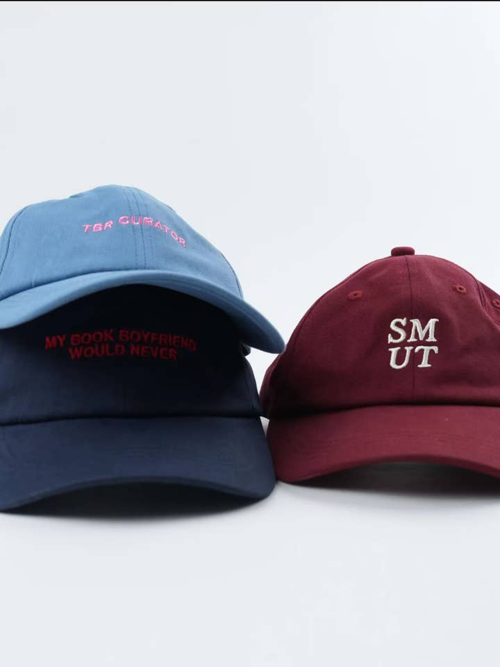 Smut 📚 Bookish Baseball Hat for wholesale by Well Versed Goods