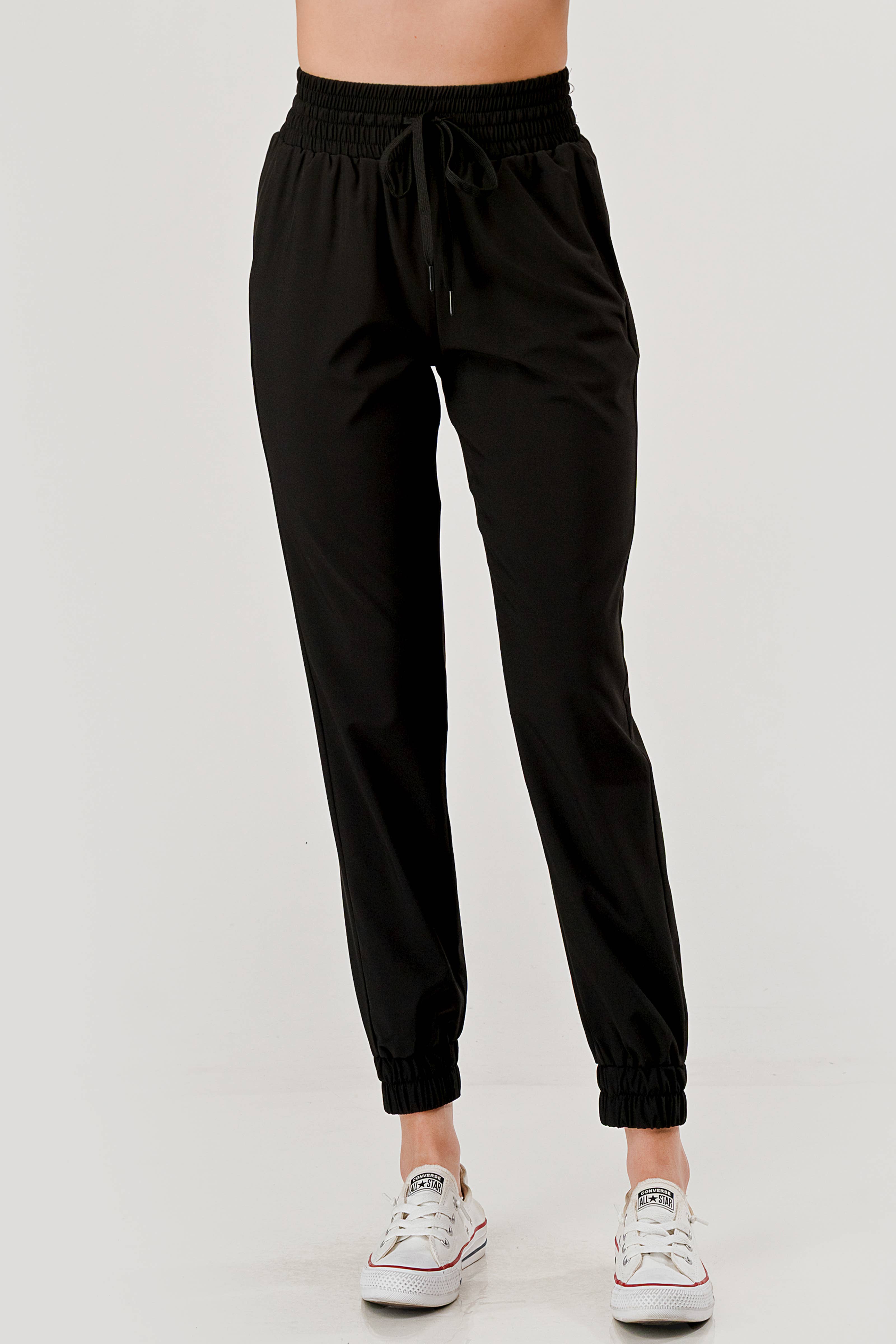 REDFINCH APPAREL INC - Wholesale Athletic Sweatpants/Joggers - Women's - Womens Windbreaker Drawstring Jogger Pants3