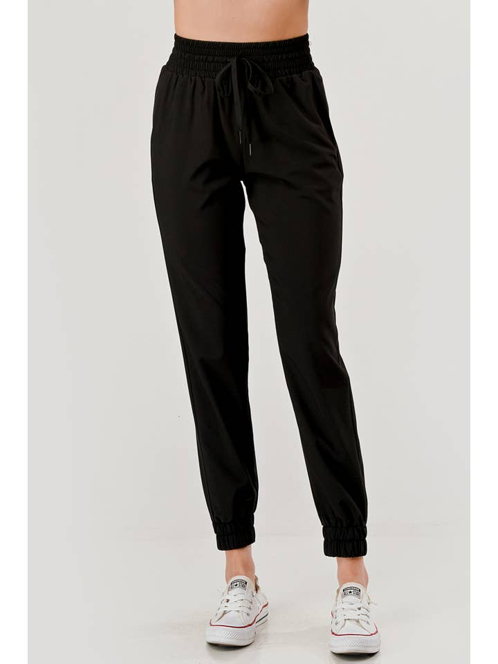 REDFINCH APPAREL INC - Wholesale Athletic Sweatpants/Joggers - Women's - Womens Windbreaker Drawstring Jogger Pants3