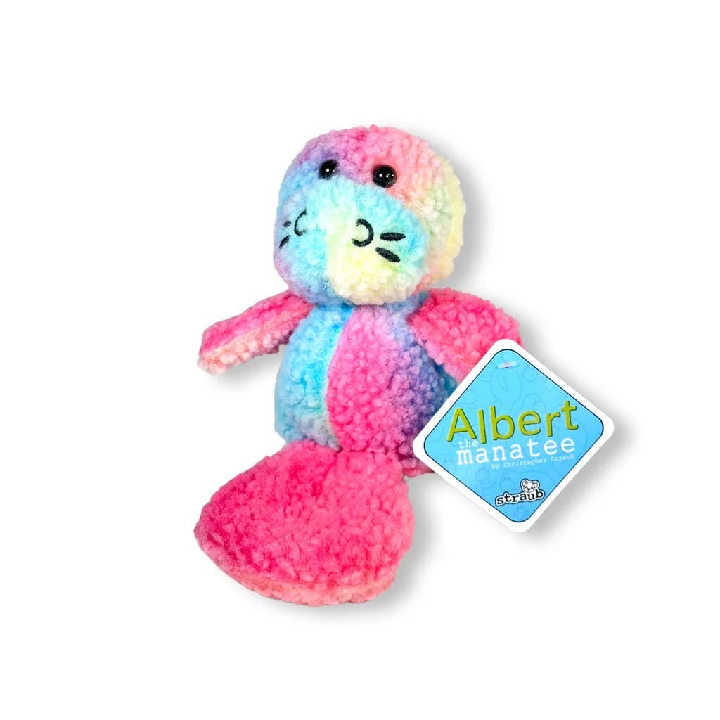 Christopher Straub - Wholesale Stuffed/Plush Toy - Kids & Baby - ALBERT THE MANATEE 6" Plush Toy2