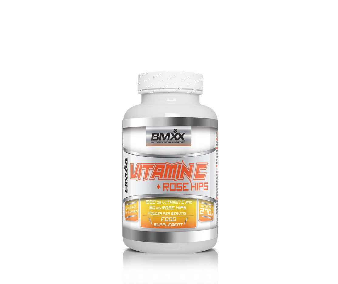 BMXX Sports Nutrition – wholesale Oralt tillskott/Vitamin – VITAMIN C - 1000 mg vitamin C med 50 mg nypon - 120 tabletter1
