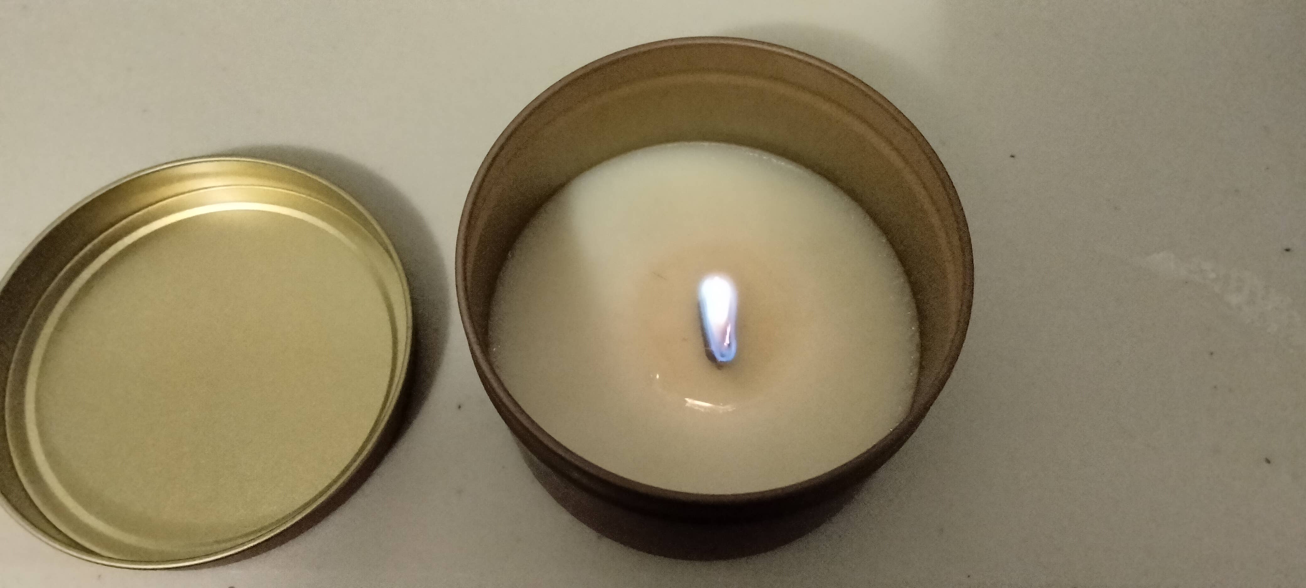 Vella Wax Melts and Candles - Wholesale Travel Candles - Vanilla + Nutmeg  Soy Candle - 6 oz Reusable Tin | Wellness 1