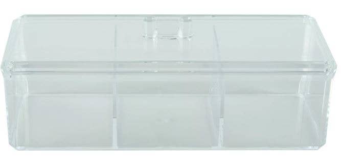 Merchandise Unlimited - Vente Trousses de maquillage/cosmétique - Organisateur cosmétique en acrylique Elle [9x4x3]0