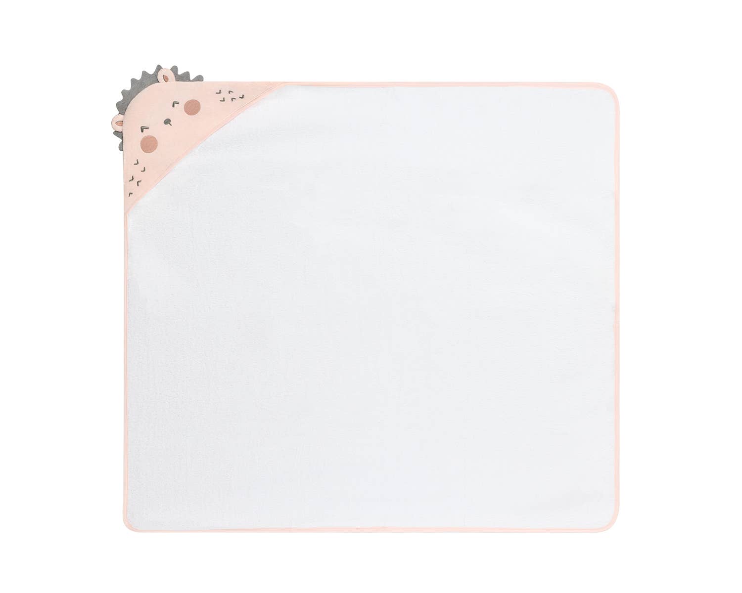 Kika Group Ltd. – wholesale Handduk med huva - Barn och baby – Huvhandduk i frotté 90x90 cm med Hedge-Hugs-design1