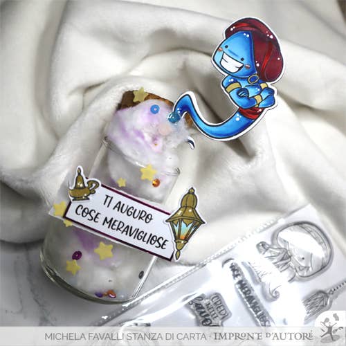 Impronte D'Autore - Wholesale Rubber/Decorative Stamp - Aladdin ITA transparent polymer stamps 5