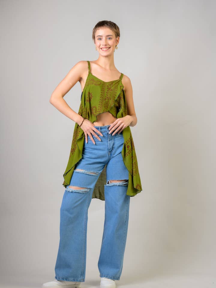 Assorted Rhea Om Tank Crop Top for wholesale on Faire18