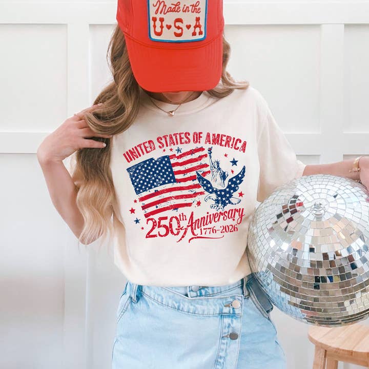USA | 250 Anniversary | American Flag | Eagle | Patriotic for wholesale by The American Honey
