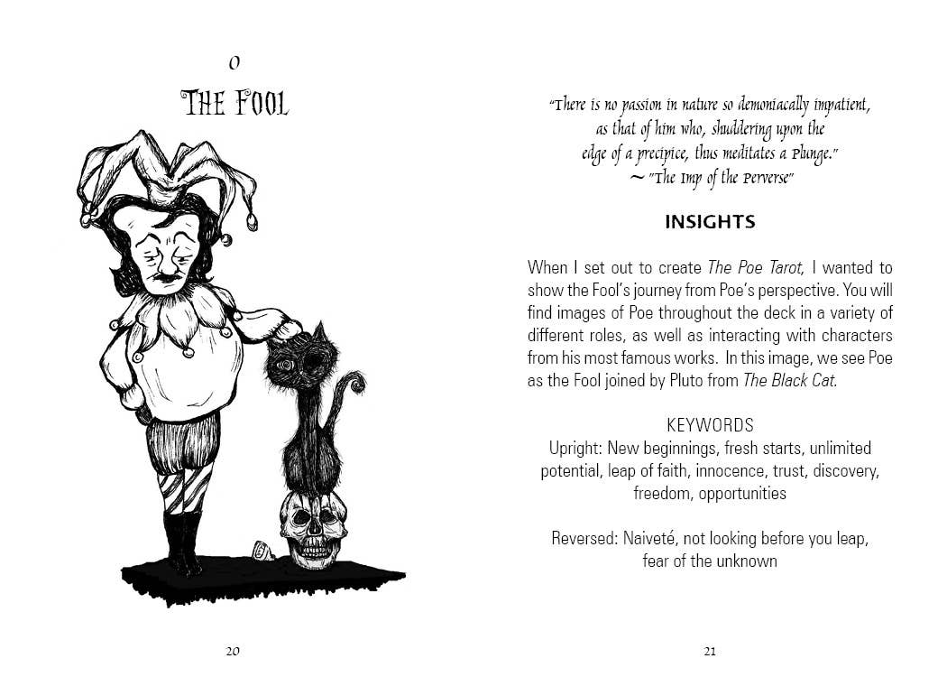 REDFeather - Wholesale Tarot Cards - The Poe Tarot12