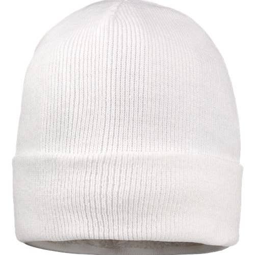 NDesigns Leather - Wholesale Beanie - Unisex - Leather Patch Sherpa Lined Beanie (with your custom logo)8