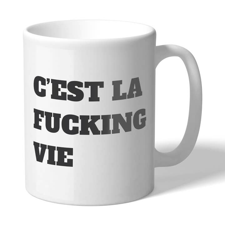 Fisura - Wholesale Coffee Mug - Mug 'C'est la fucking vie' FR0