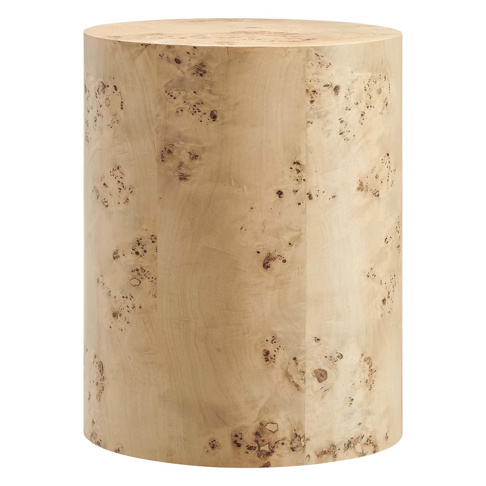 Modway - Wholesale Side Table - Cosmos 16" Round Burl Wood Side Table6