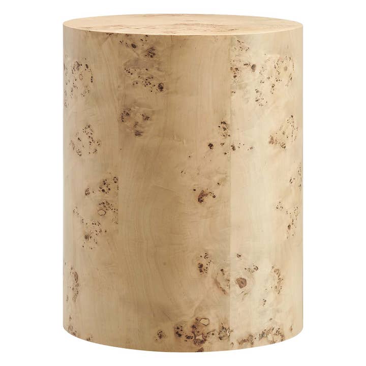 Modway - Wholesale Side Table - Cosmos 16" Round Burl Wood Side Table6