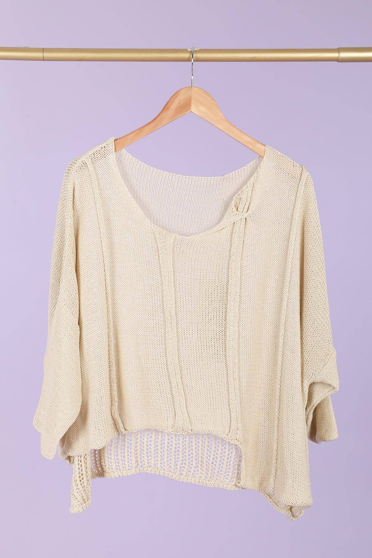 la maison des fibres naturelles - Wholesale Knit Sweater - Women's - 61113 100% COTTON SWEATER34
