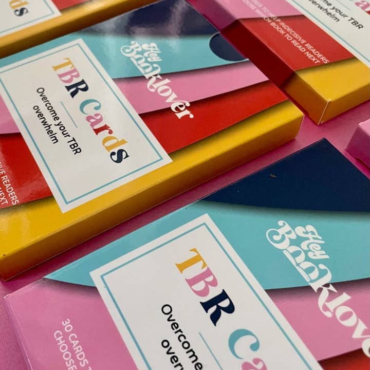 Hey Booklover - Wholesale Card Game - TBR Cards - Book Lover Gift