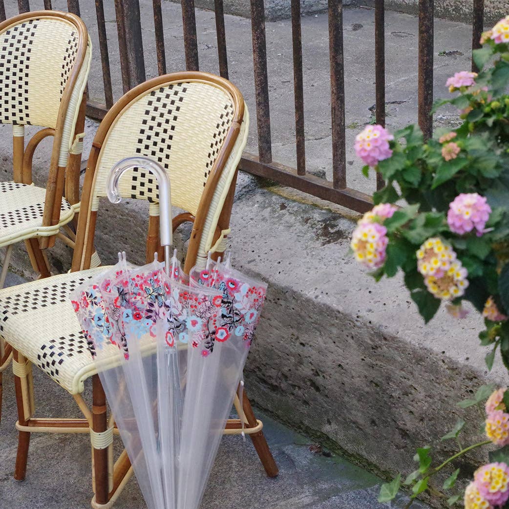 SMATI – wholesale Umbrella – Women's – Transparent Umbrella Bell Flowers2