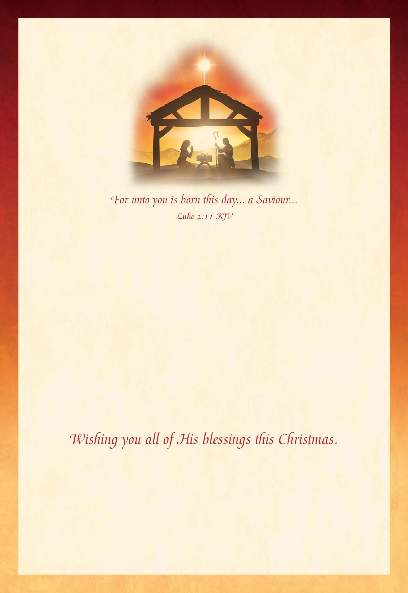 Crown Point Graphics - Wholesale Christmas Card - Religious Boxed Christmas Cards, Nativity, 12 Cards3