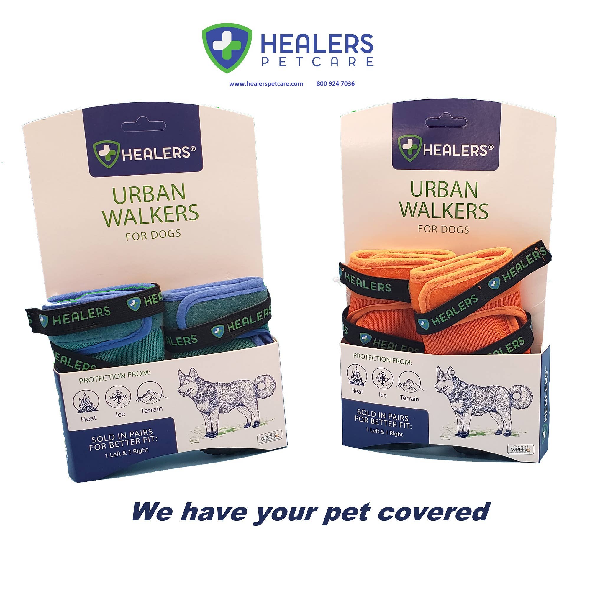 Healers PetCare – wholesale Pet paw protection – URBAN WALKERS III- TEAL14