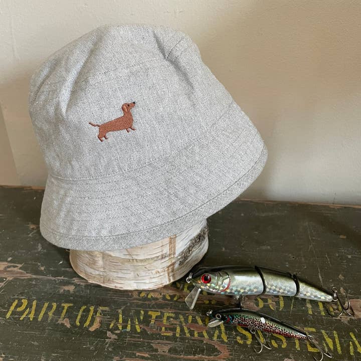 tierly - Wholesale Bucket Hat - Women's - Fisherman's hat with dachshund embroidery7