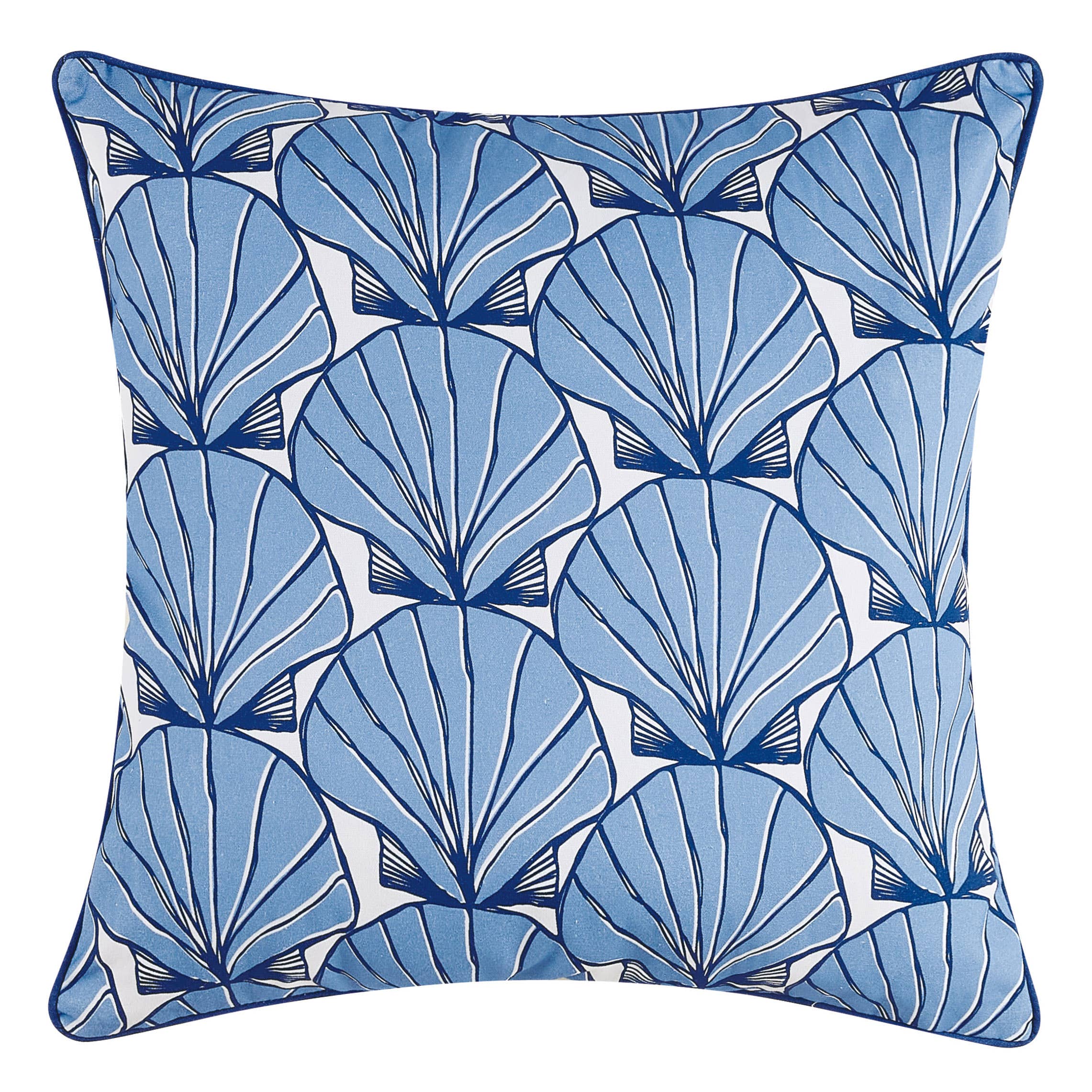 Wholesale Scallops Printed Pillow by Kate Nelligan for your store - Faire