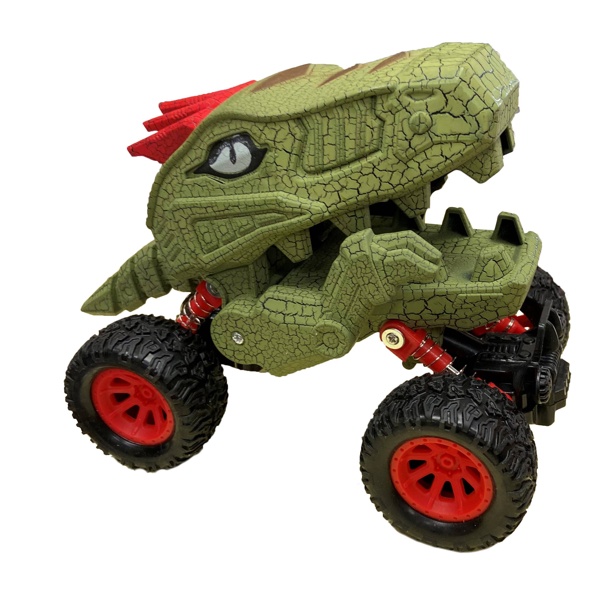 Aeromax Toys - Wholesale Toy Car/Truck - Kids - Pull Back 4 Wheel Dinosaur Truck In Window Gift Box1