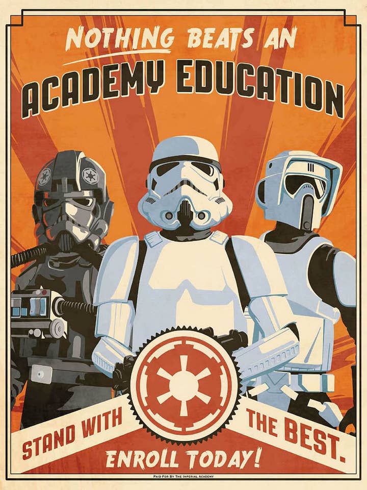 Imperial Academy Print for wholesale by Empire Apparel Designs