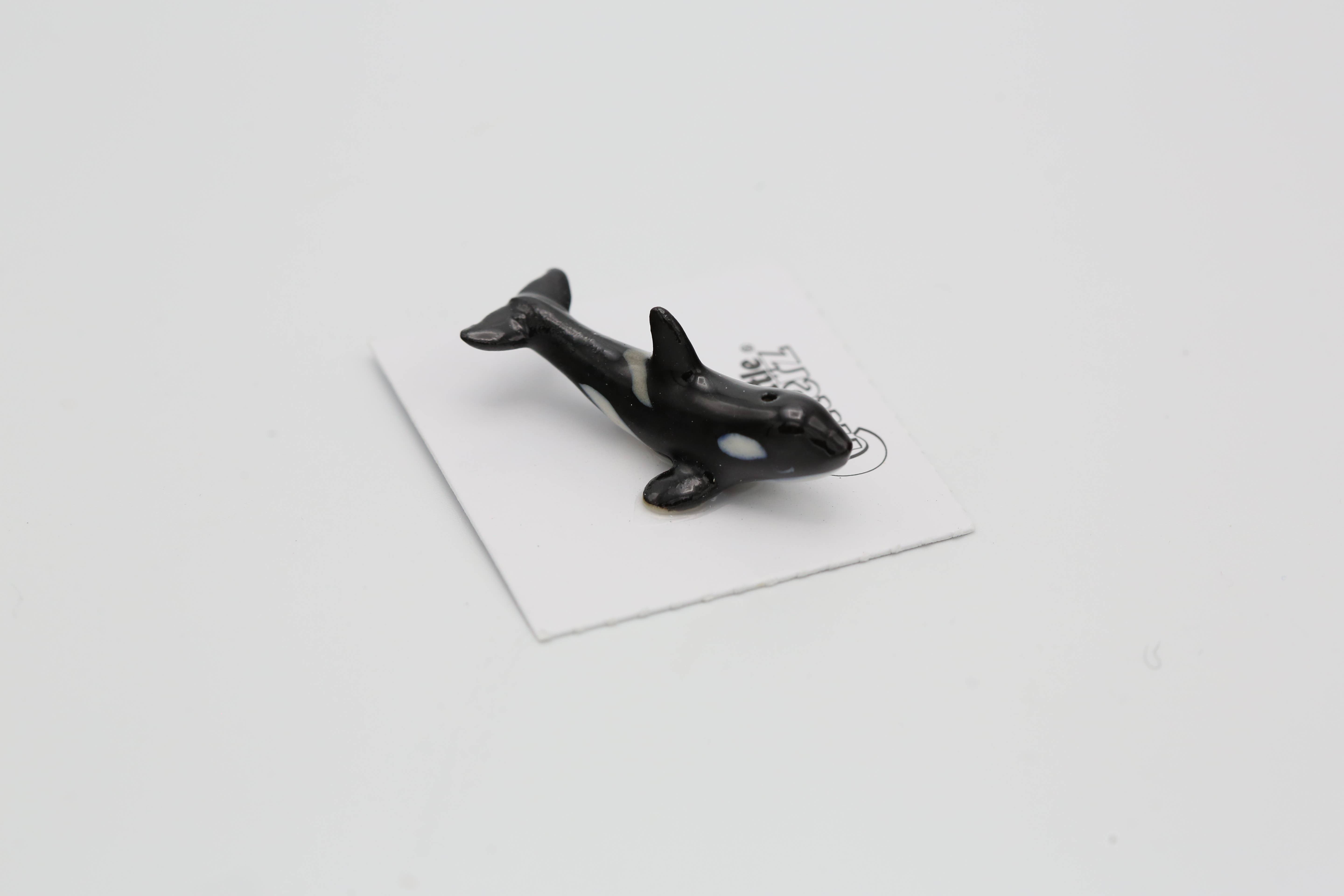 Little Critterz - Wholesale Decorative Figurine - Seawolf Orca Decorative Figurine - Porcelain Miniature1