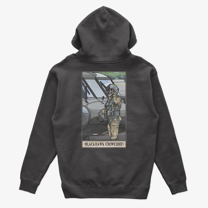 Blackhawk Crew Chief Hoodie voor wholesale door Platoon Daddy LLC