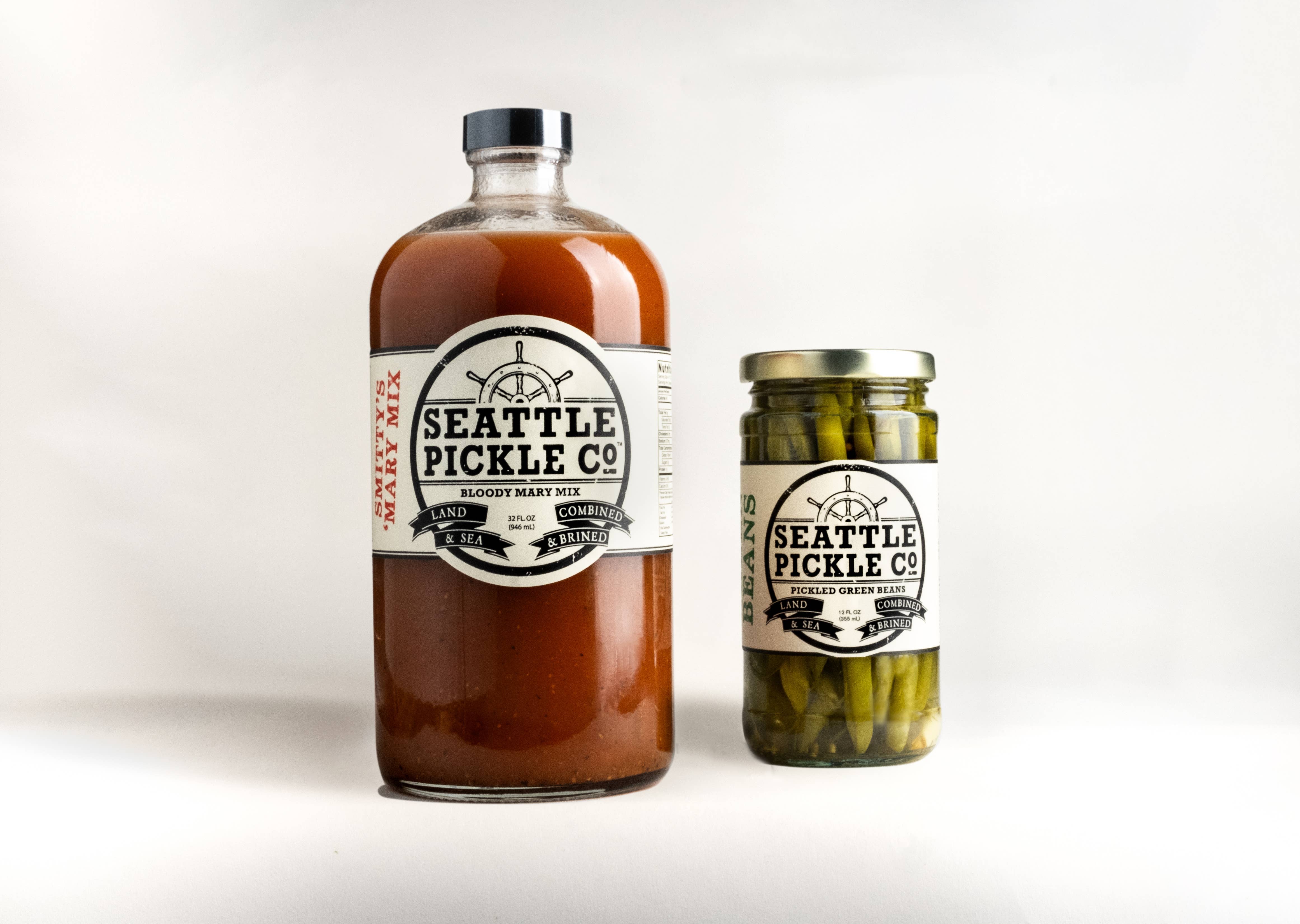 Seattle Pickle Co - Wholesale Cocktail Mix/Syrup - Smitty's 'Mary Mix - GIFT SET1