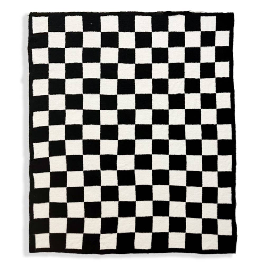 Sensibling Corp. – wholesale Throw blanket – Reversible Checkerboard Patterned Throw Blanket
3