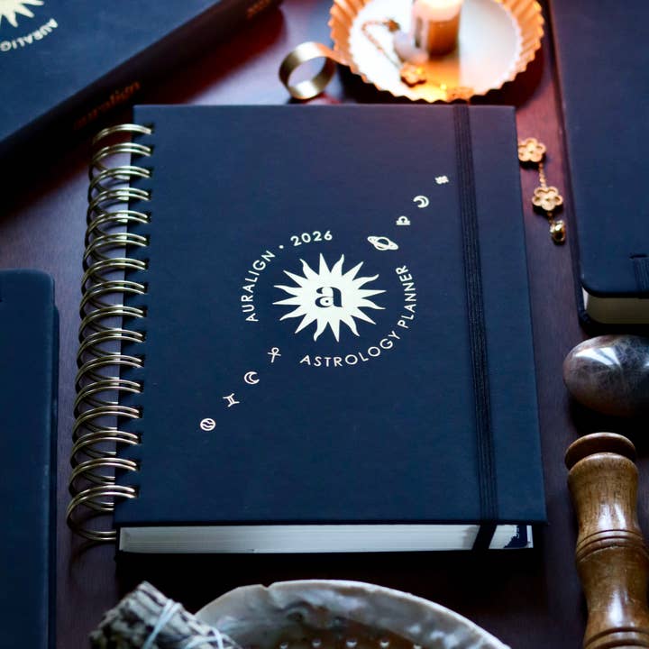 2026 ASTROLOGY PLANNER - SPIRAL BOUND for wholesale by Auralign