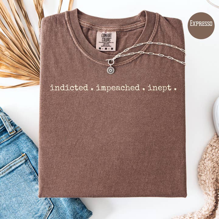 Subtle Anti Trump Comfort Colors Political Shirt for wholesale by CindyL Boutique