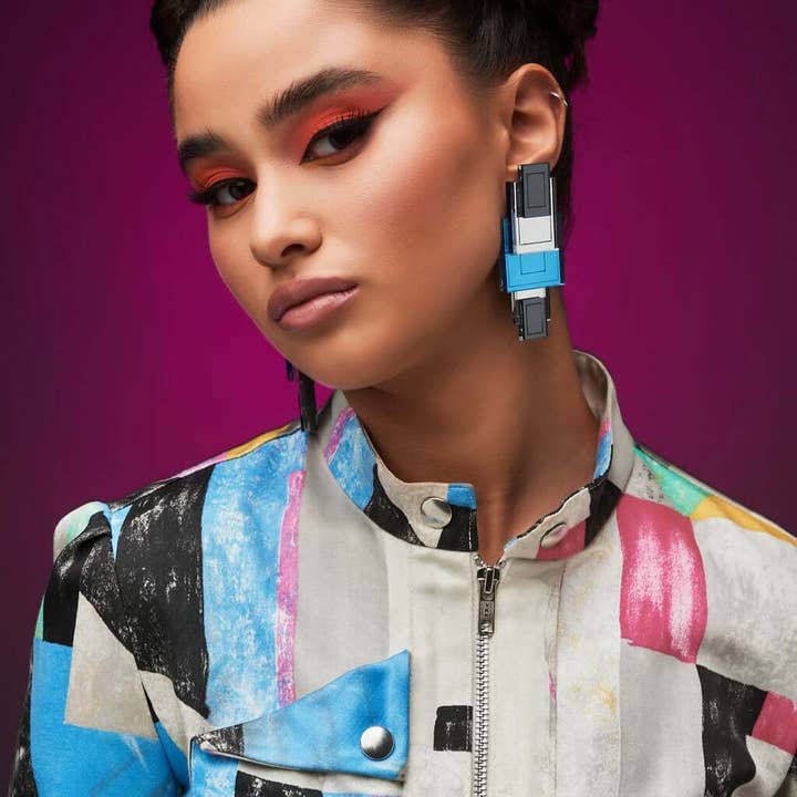 Funk Da Queen - Wholesale Dangle Earrings - Industrial | Earrings2