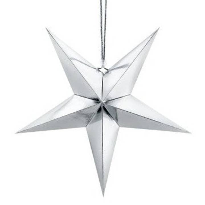 5-punts papieren sterdecoratie (70 cm) voor wholesale door Qube Luxe by Debbie Marks