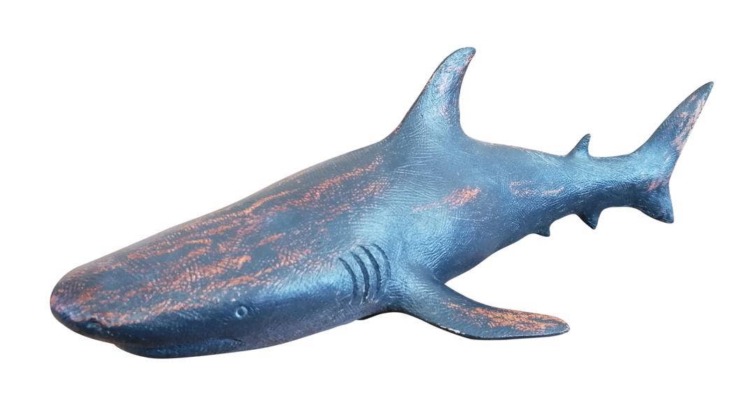 Michael & Philipp Noll e. K. - Wholesale Decorative Figurine - Shark Figure Statue 41.5x18.5x13H cm8