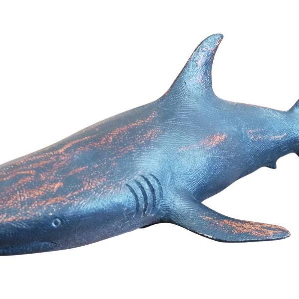 Michael & Philipp Noll e. K. - Wholesale Decorative Figurine - Shark Figure Statue 41.5x18.5x13H cm8