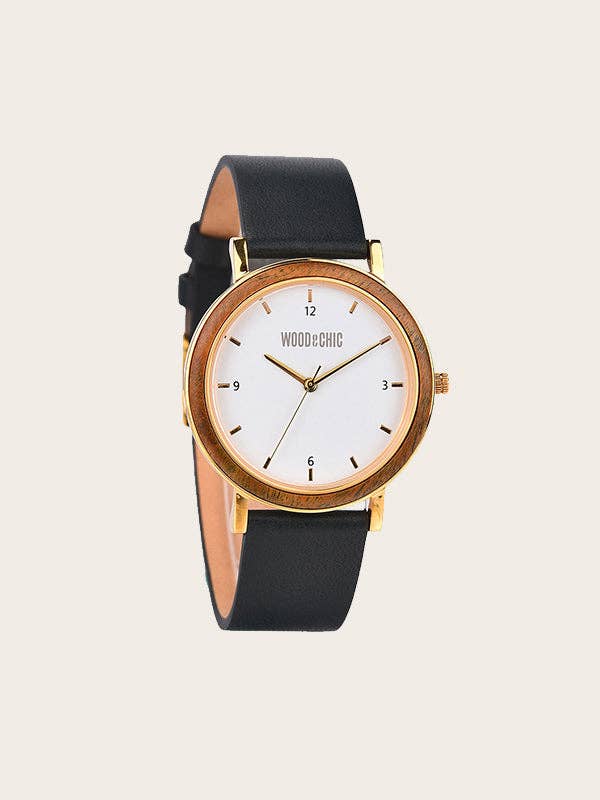 Orologio da donna in legno al quarzo - Pear Tree per la vendita all'ingrosso da parte di Wood&Chic