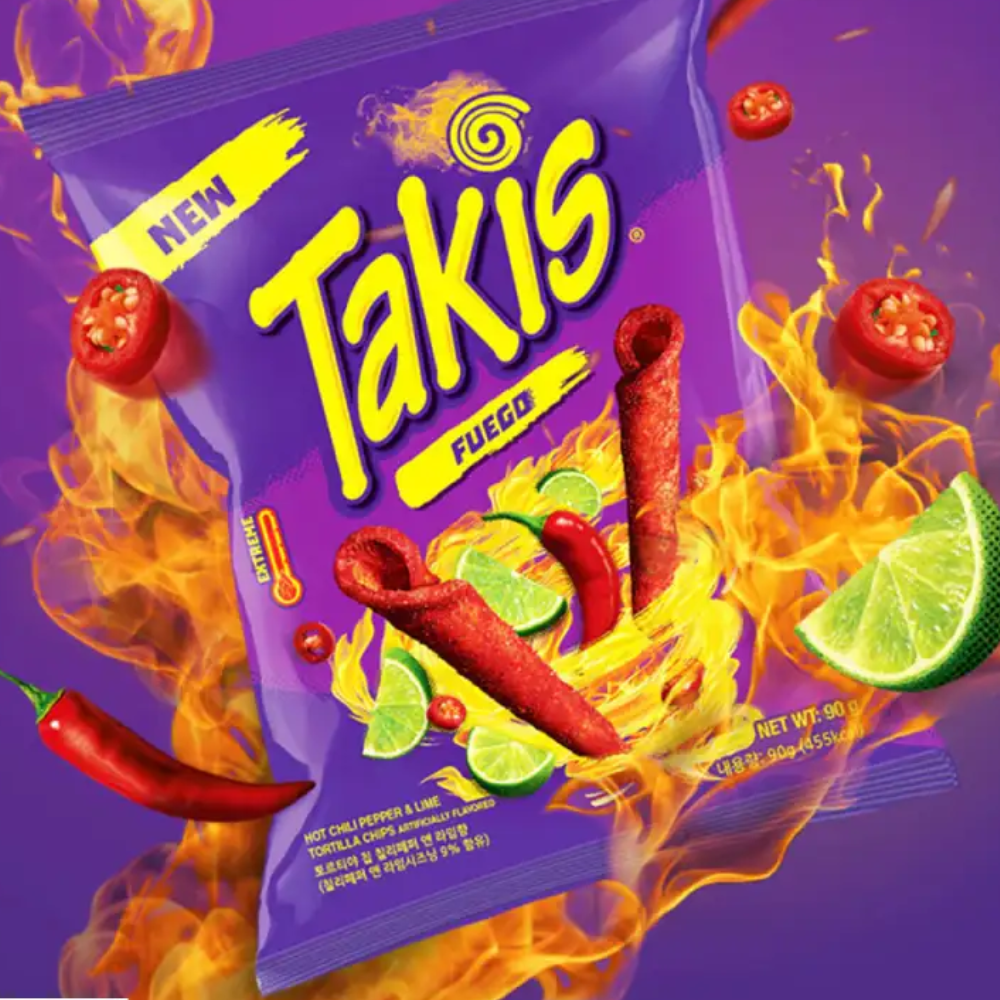 123bonbon – wholesale Chips – TAKIS Chili - Lime 100 g2