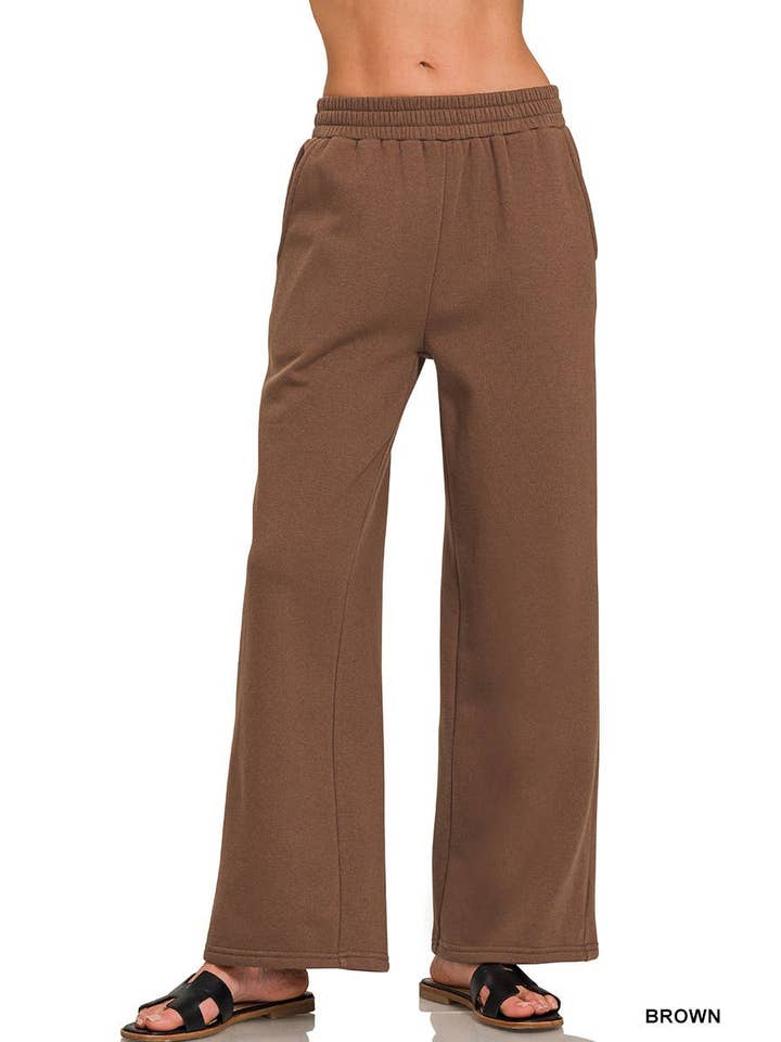 Vanilla Monkey - Wholesale Lounge Sweatpants/Joggers - Women's - Fleece Drawstring Pants With Pocket5